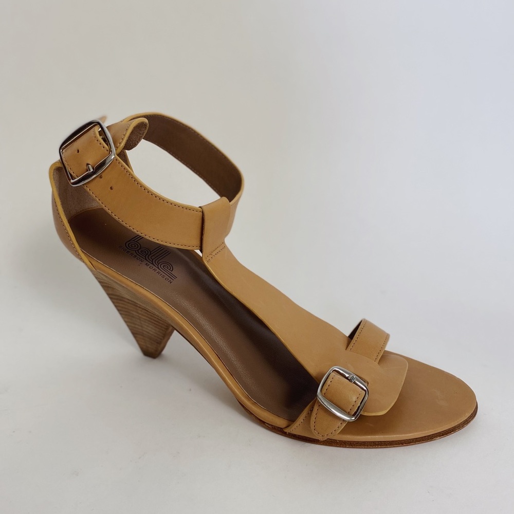 SIGERSON Morrison Belle Heeled Sandal Leather 9